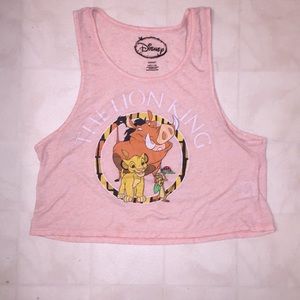 Orange Lion King Crop